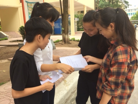 Đề thi Ngữ Văn dễ kiếm điểm trung bình
