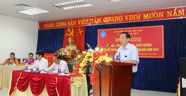 Cụm thi đua số I thuộc Bảo hiểm xã hội Việt Nam sơ kết phong trào thi đua 6 tháng đầu năm 2016