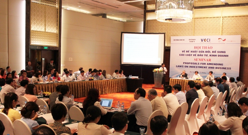 Đề xuất sửa đổi, bổ sung các luật về đầu tư, kinh doanh
