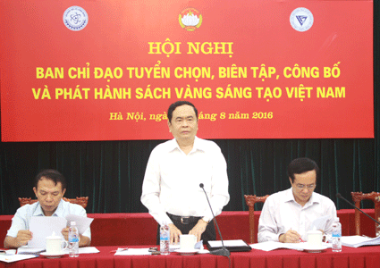 Sách vàng Sáng tạo Việt Nam năm 2016” tôn vinh 71 công trình tiêu biểu