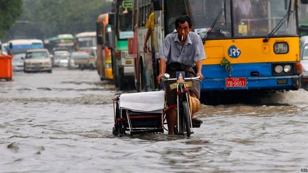 Lũ lụt nghiêm trọng tại Myanmar