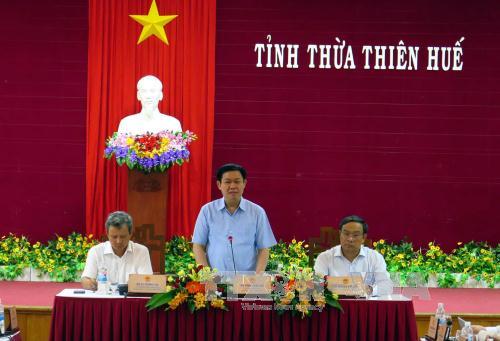 Phó Thủ tướng Vương Đình Huệ Thừa Thiên - Huế cần đổi mới tư duy phát triển du lịch
