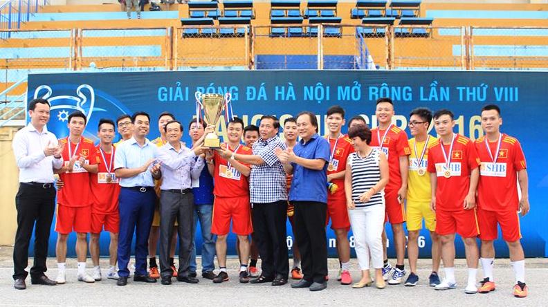 Bế mạc Giải Bóng đá Hà Nội mở rộng lần thứ VIII - HANOISME CUP 2016