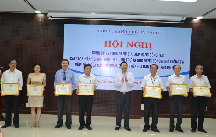 Đà Nẵng công bố xếp hạng về cải cách hành chính năm 2015