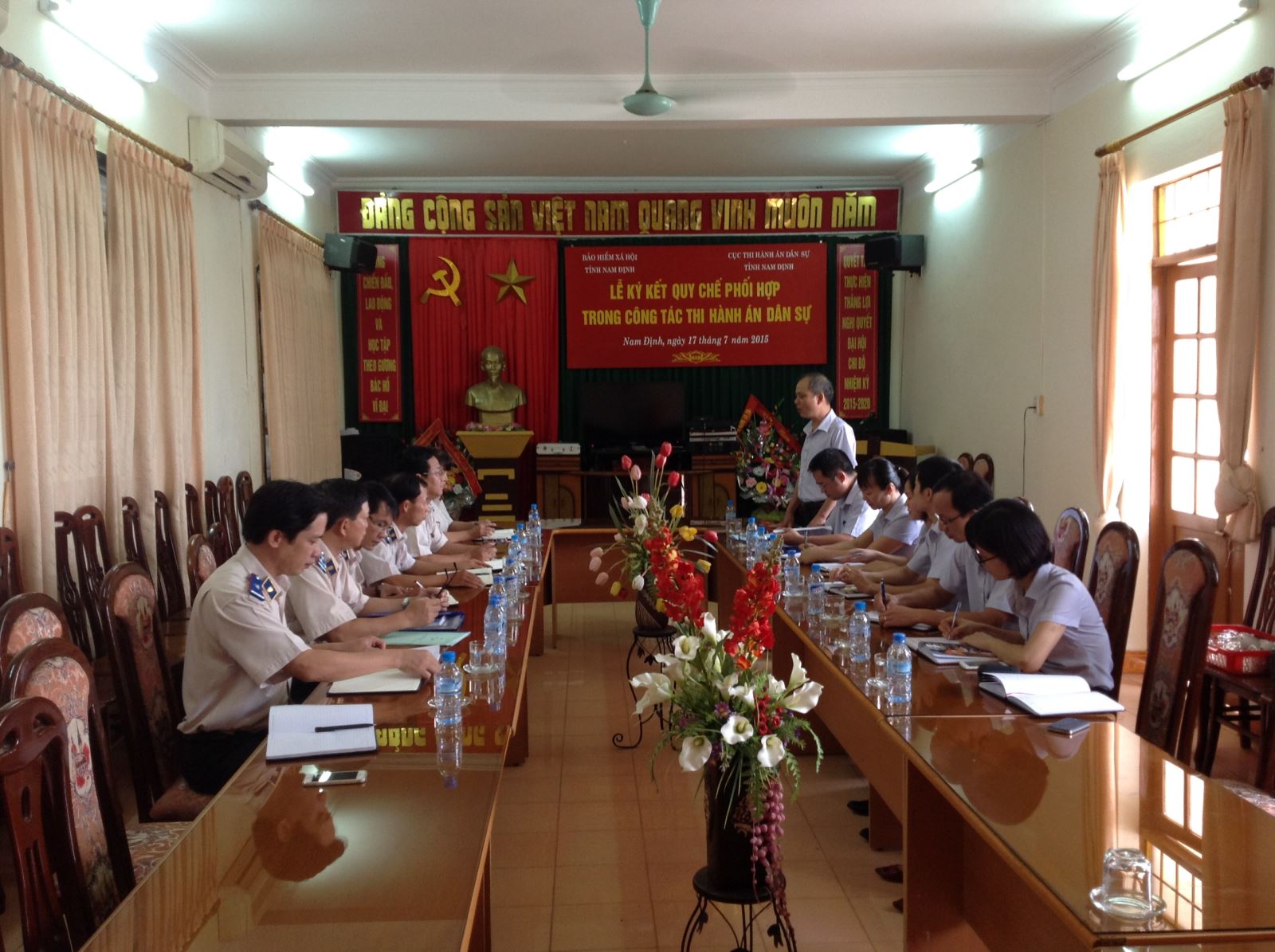 Tăng cường phối hợp thi hành án dân sự liên quan đến Bảo hiểm xã hội