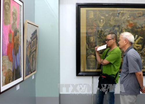 Triển lãm mỹ thuật khu vực Đồng bằng sông Hồng lần thứ 21