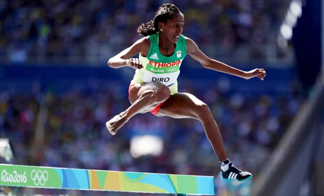 OLYMPIC 2016 VĐV Ethiopia chạy với 1 chân không giày