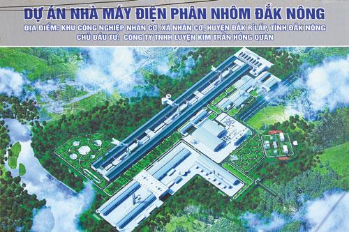 Gỡ vướng mắc cho lưới điện 220 kV đấu nối Nhà máy điện phân nhôm Đắk Nông