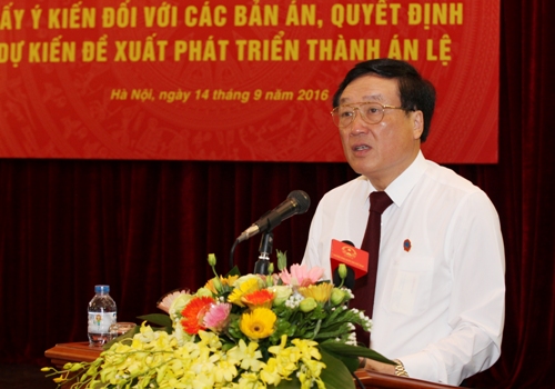 Bảo đảm chất lượng các án lệ được ban hành