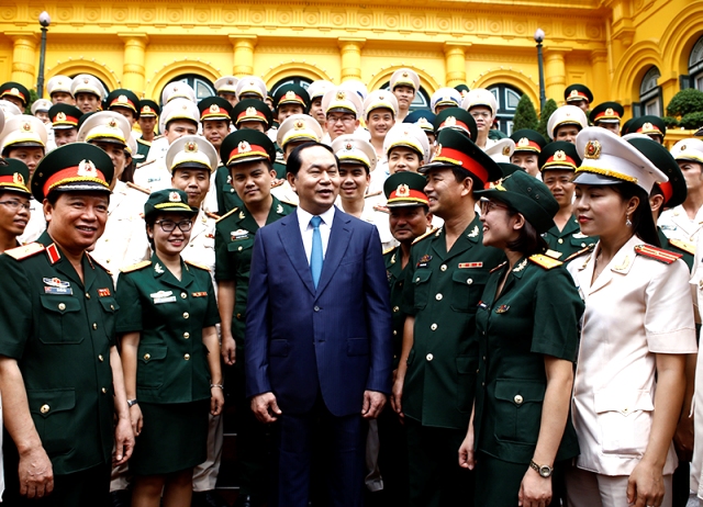 Nhân rộng các điển hình thanh niên công an, quân đội tiêu biểu học tập và làm theo gương Bác