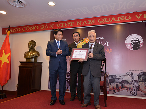 Trao Giải thưởng Bùi Xuân Phái – Vì Tình yêu Hà Nội lần 9, năm 2016