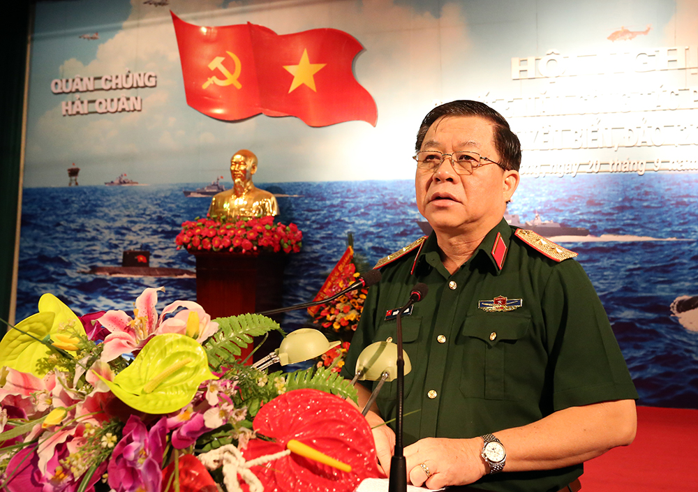 Bộ Tư lệnh Hải quân tổ chức hội nghị sơ kết 5 năm công tác phối hợp tuyên truyền biển, đảo