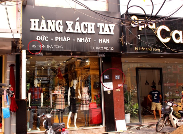 Hà Nội Tình trạng số nhà trùng lặp vẫn diễn ra ở nhiều nơi