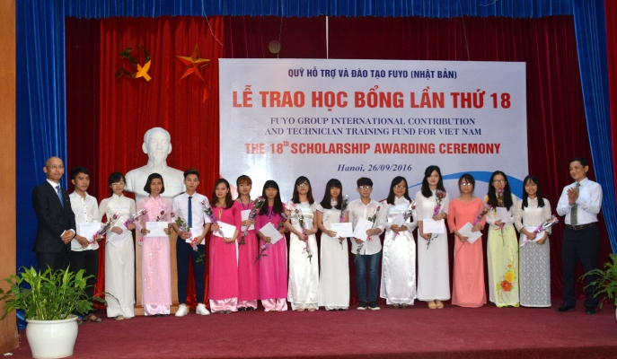 Trao học bổng FUYO cho 80 sinh viên xuất sắc