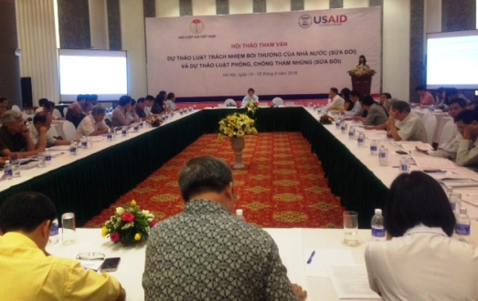 Hội thảo sửa đổi Dự thảo Luật Trách nhiệm bồi thường của Nhà nước