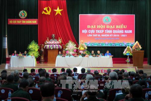 Đại hội đại biểu Hội Cựu thanh niên xung phong tỉnh Quảng Nam lần thứ 3
