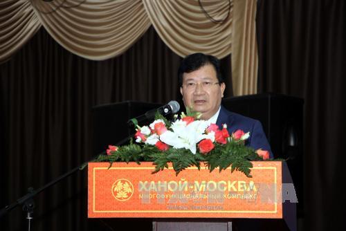 Phó Thủ tướng Trịnh Đình Dũng tham dự Diễn đàn Doanh nhân Việt Nam tại Nga