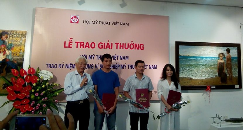 Trao giải thưởng Hội Mỹ thuật Việt Nam năm 2016