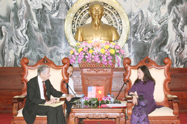 Lãnh đạo Tòa án nhân dân tối cao tiếp Thẩm phán Tòa Phúc thẩm liên bang số 9 Hoa Kỳ