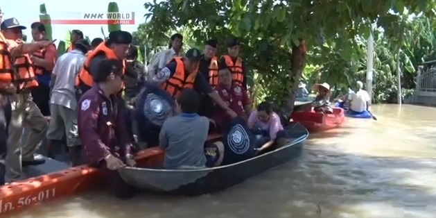 Thái Lan Mưa lũ kéo dài gây ảnh hưởng nghiêm trọng đến cuộc sống người dân