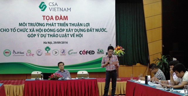 Tạo lập môi trường thuận lợi cho các tổ chức xã hội đóng góp xây dựng đất nước