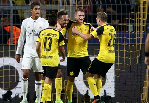 Dortmund xuất sắc cản bước tiến của Real Madrid