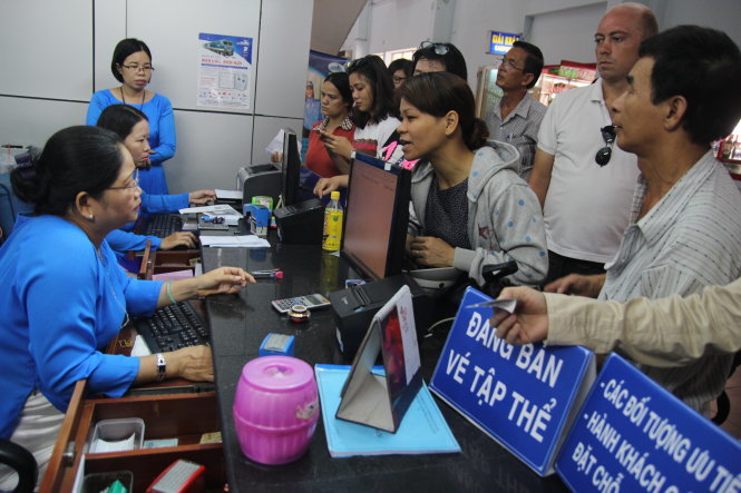 Bắt đầu bán vé tàu Tết Đinh Dậu năm 2017 từ ngày 1 10