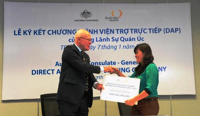 Chính phủ Úc khởi động chương trình viện trợ trực tiếp cho Việt Nam năm 2016-2017