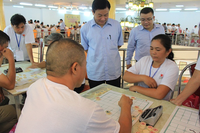 Khai mạc Giải cờ tướng trung, cao tuổi toàn quốc năm 2016