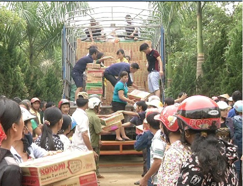 Hưng Yên chung tay ủng hộ đồng bào miền Trung