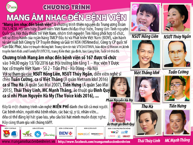 Mang âm nhạc đến Học viện Y dược học cổ truyền