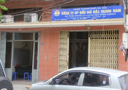 Nhiều vi phạm tại Công ty Cổ phần đấu giá Bắc Trung Nam