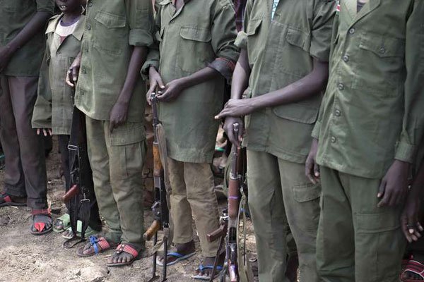 Nam Sudan Thêm hàng trăm trẻ em được giải thoát khỏi các nhóm vũ trang