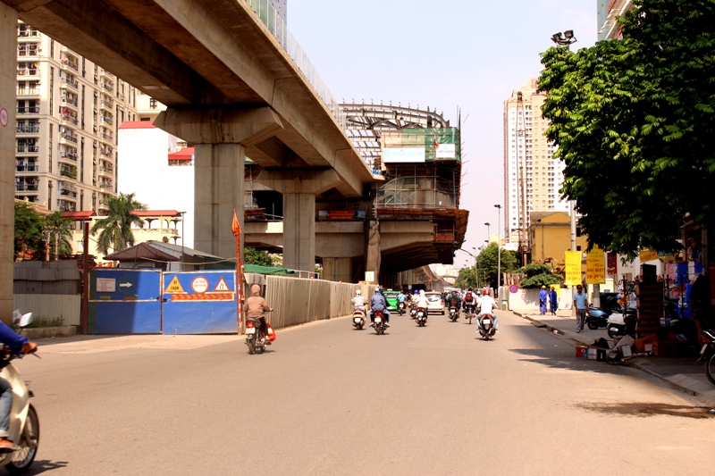 Hà Nội Thêm một vụ tai nạn lao động tại công trình đường sắt trên cao