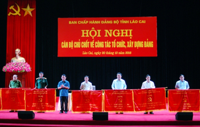 Lào Cai Hội nghị cán bộ chủ chốt về công tác tổ chức, xây dựng Đảng