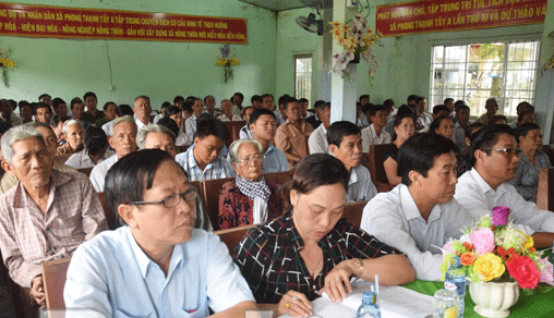 Những ý kiến, kiến nghị tâm huyết của cử tri tỉnh Bạc Liêu gửi gắm đến kỳ họp thứ hai, Quốc hội khóa XIV