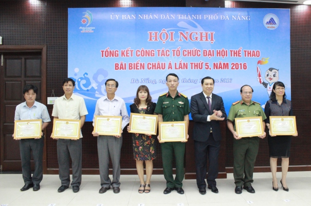 Tổng kết công tác tổ chức Đại hội Thể thao bãi biển châu Á lần thứ 5