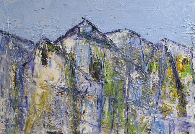 Triển lãm tranh gốm về những con phố Hà Nội xưa và nay