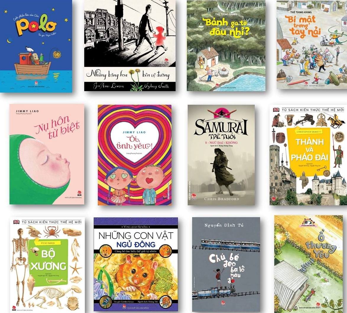 10 vạn cuốn sách Kim Đồng sẽ tham gia Hội sách Hà Nội 2016