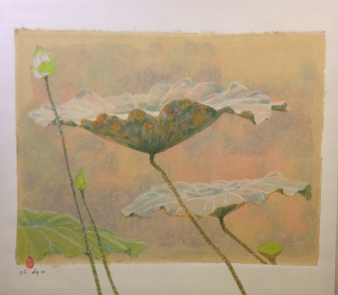 Triển lãm “Gió thu” - cuộc hội ngộ của 3 họa sĩ