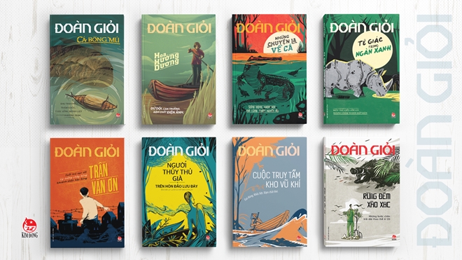 Tái bản bộ sách của nhà văn Đoàn Giỏi