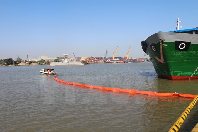 Quảng Nam Diễn tập ứng phó sự cố tràn dầu trên biển