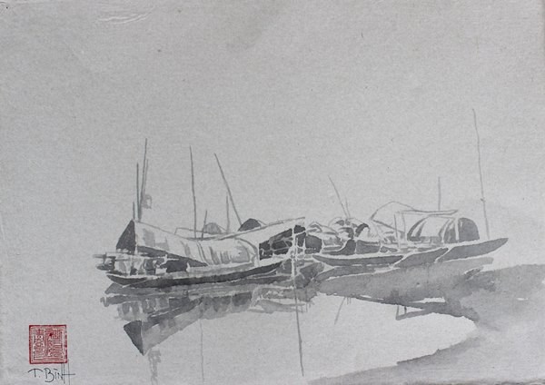 50 tác phẩm được trưng bày tại Triển lãm “Sắc Dó”