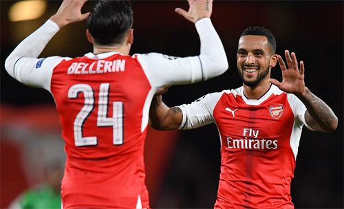 Oezil rực sáng, Arsenal vùi dập Ludogorets