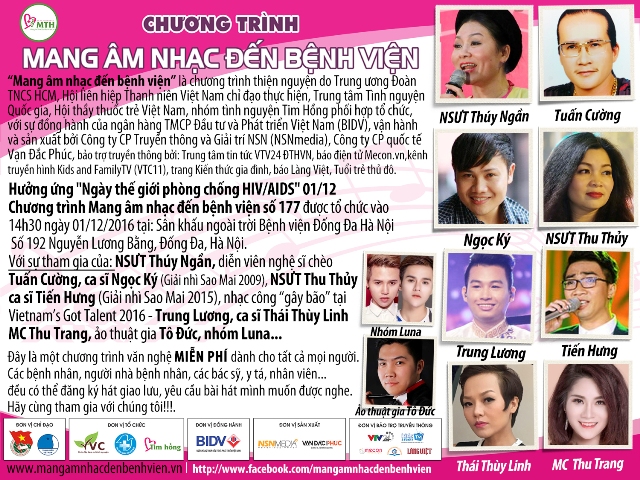 Mang âm nhạc đến bệnh viện số 192