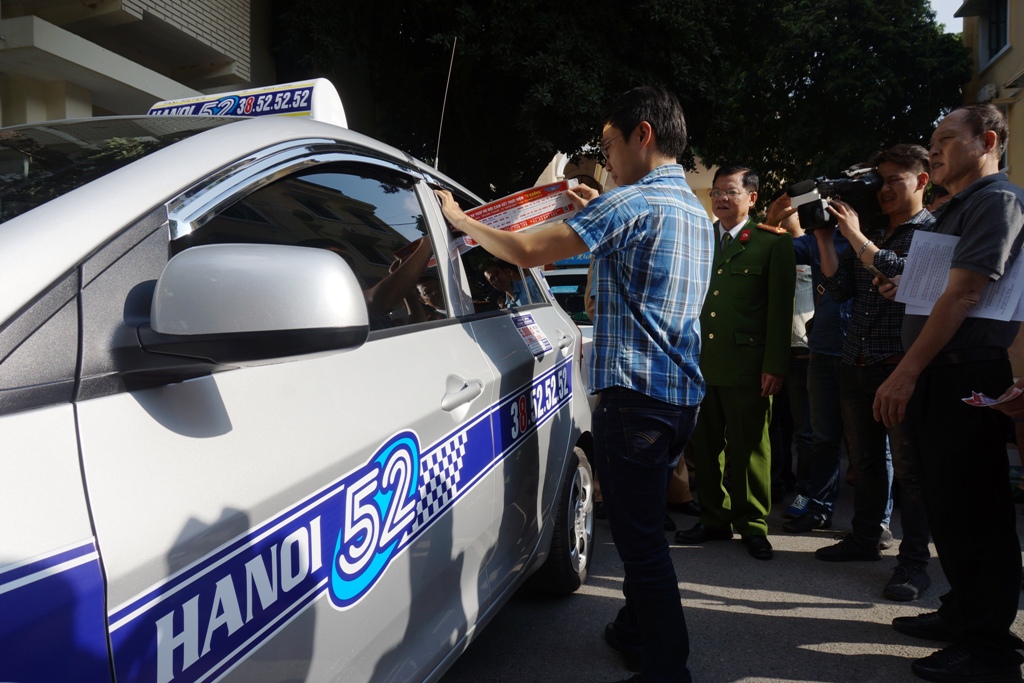 Taxi Hà Nội cam kết thực hiện 5 không