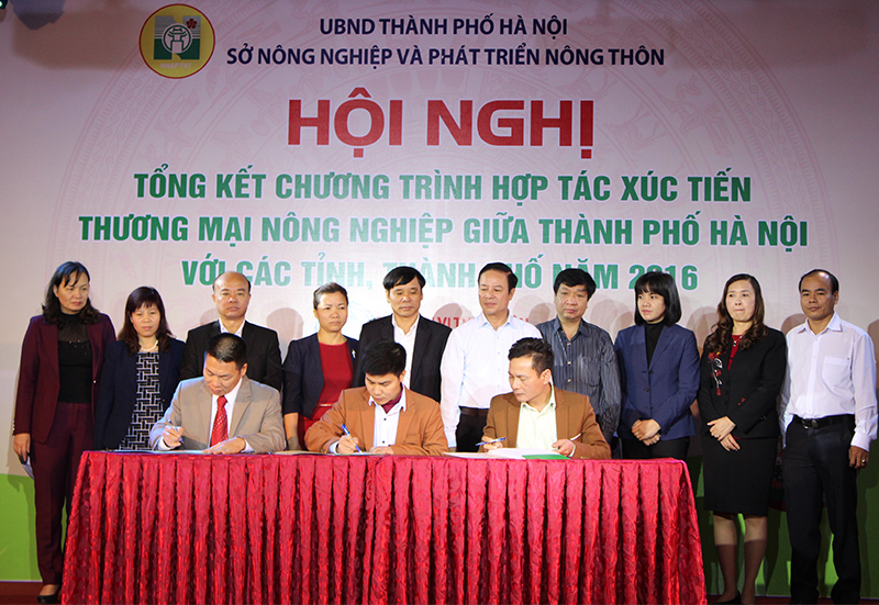 Tăng cường hợp tác xúc tiến thương mại nông nghiệp giữa Hà Nội với các tỉnh, thành phố