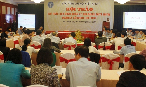 Hoàn thiện Dự thảo quy định mới về quản lý thu, cấp sổ BHXH, thẻ BHYT
