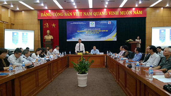 88 doanh nghiệp được công nhận đạt thương hiệu quốc gia lần thứ V