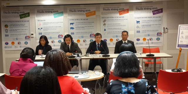 Đẩy mạnh truyền thông, thay đổi nhận thức về sử dụng thuốc kháng sinh